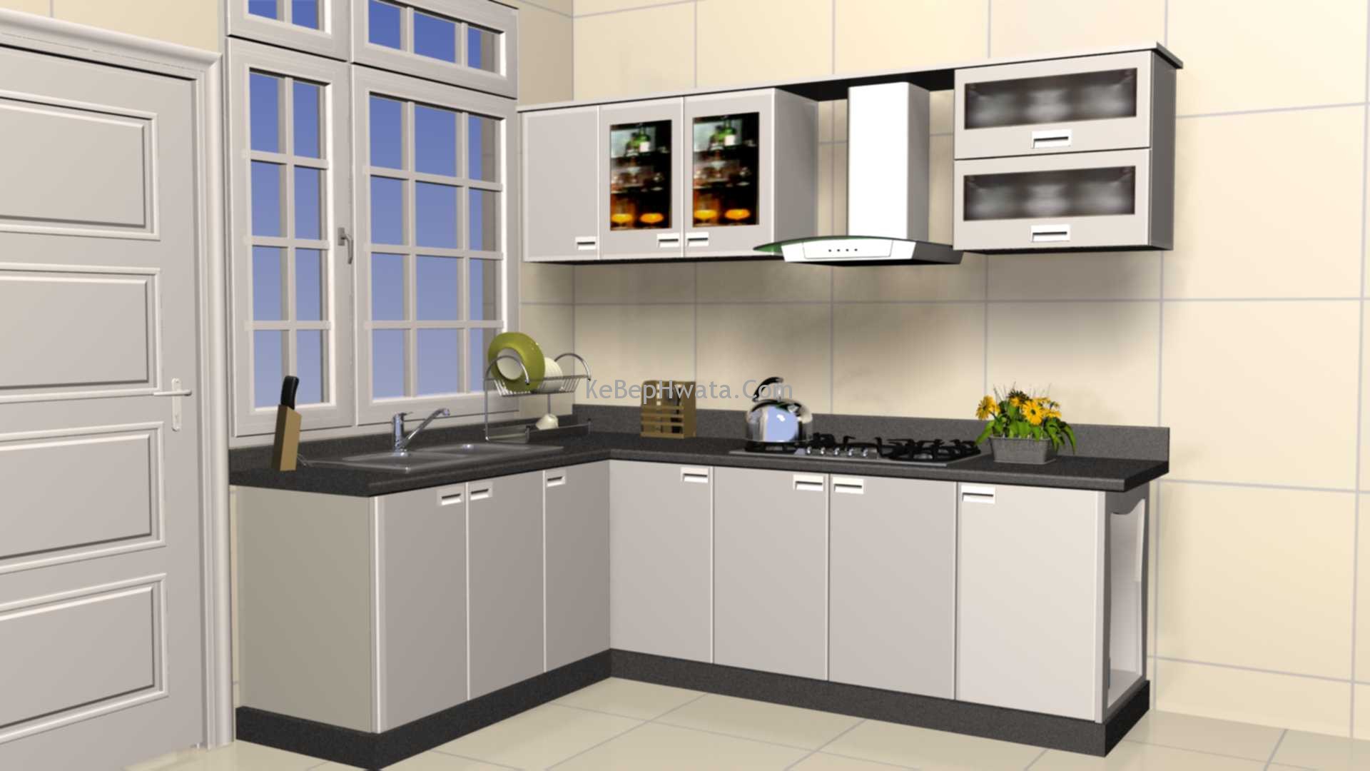 Tủ bếp inox đóng sẵn giúp gian bếp của bạn trở nên gọn gàng và sạch sẽ.