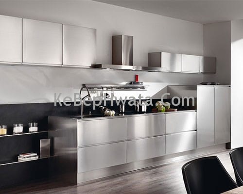 Kệ bếp inox 2 tầng