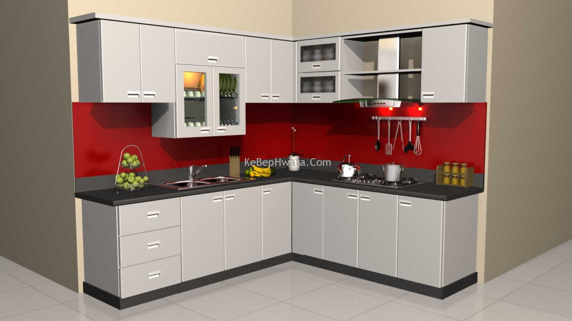 Tủ bếp inox luôn đảm bảo tính bền đẹp và sáng bóng.