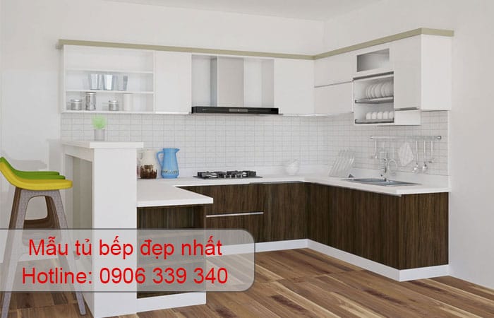 mẫu tủ bếp đẹp nhất