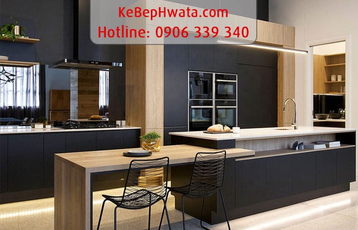 các mẫu tủ bếp inox đẹp