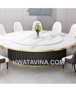 Bàn ăn tròn xoay điện HT-AG01 (Ø1.8m)