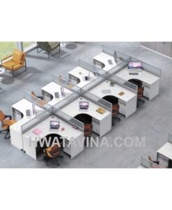 Cụm bàn làm việc văn phòng HT-LB-F2B12