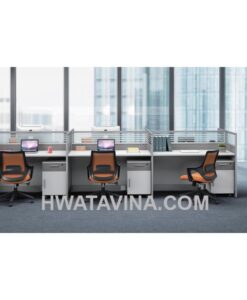 Cụm bàn làm việc văn phòng HT-LB-W6B14