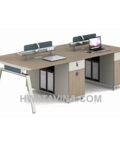 Cụm bàn làm việc văn phòng 4 chỗ HT-Z01-2412